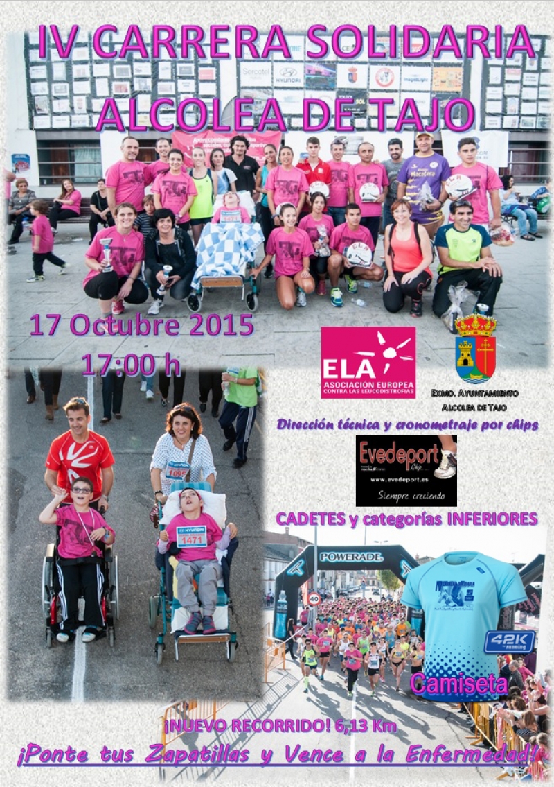  IV CARRERA SOLIDARIA ELA ESPAÑA  - Inscriu-te