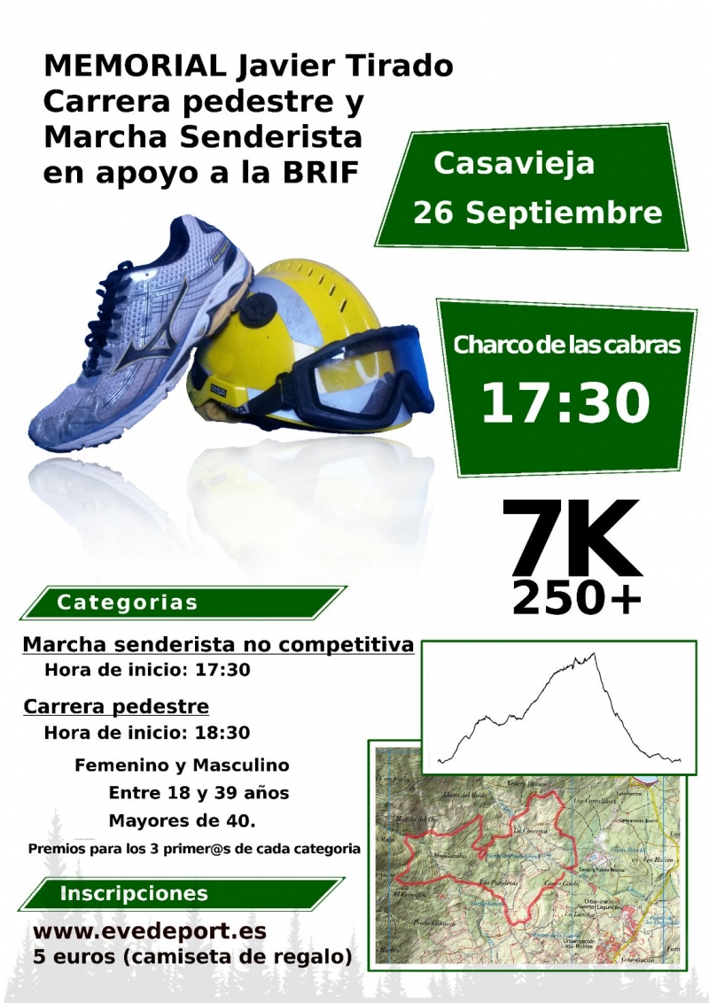 CARRERA PEDRESTE JAVIER TIRADO - Zur Anmeldung