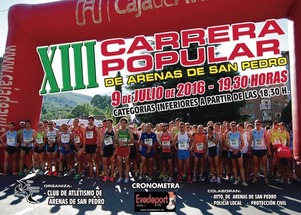 XIII CARRERA POPULAR ARENAS DE SAN PEDRO - Inscríbete