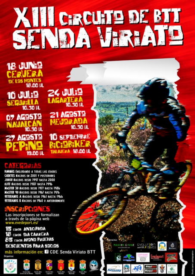XIII CIRCUITO BTT SENDA VIRIATO - Inscris-toi