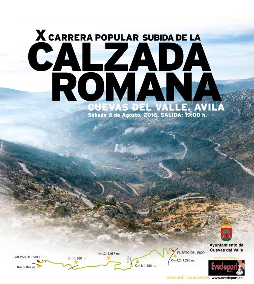 X SUBIDA POR LA CALZADA ROMANA  - Inscris-toi