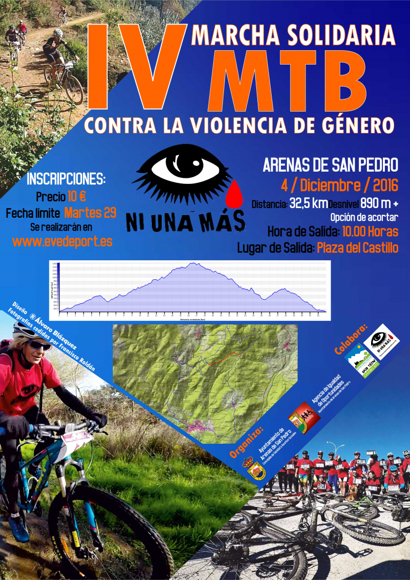 IV MARCHA MTB CONTRA LA VIOLENCIA DE GÉNERO - Iscriviti