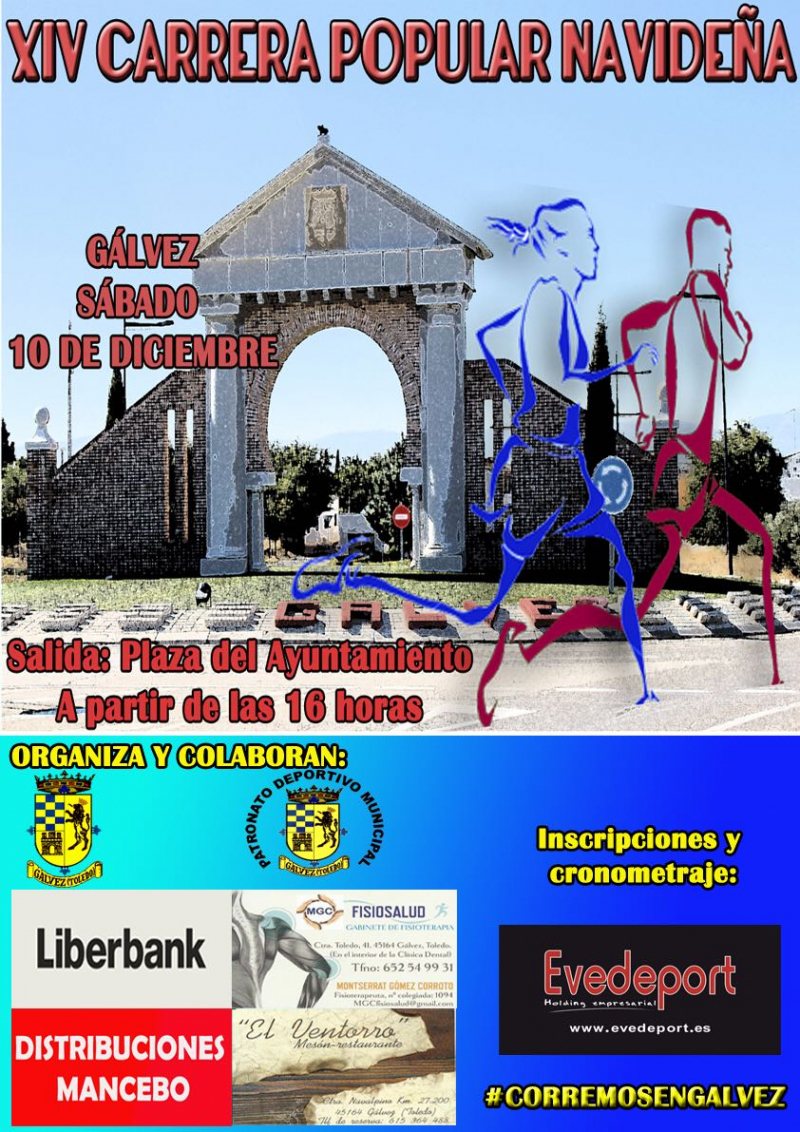 XIV CARRERA POPULAR NAVIDEÑA-GALVEZ - Register