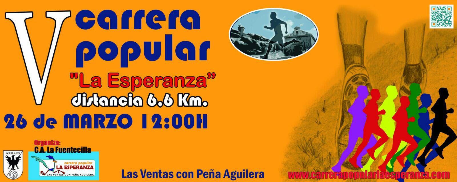 V CARRERA POPULAR LA ESPERANZA - Prijava