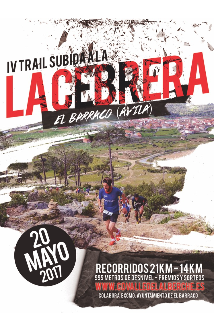 IV TRAIL SUBIDA A LA CEBRERA - Inscriu-te