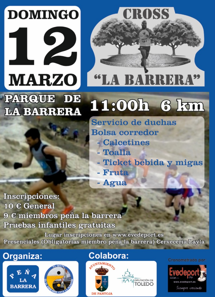 II CROSS LA BARRERA-PANTOJA - Inscríbete