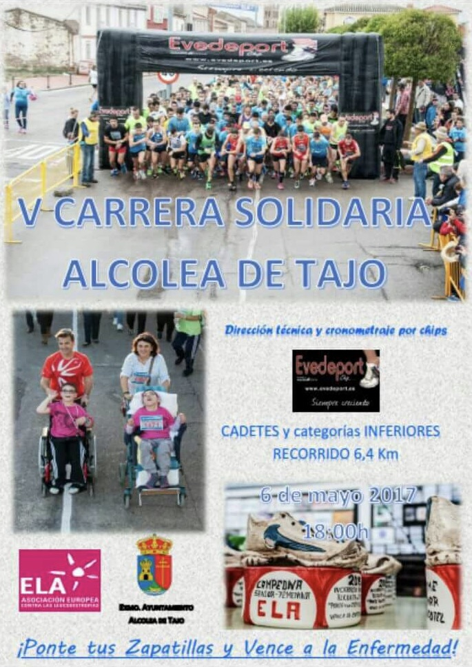 V CARRERA SOLIDARIA ALCOLEA DE TAJO - Register