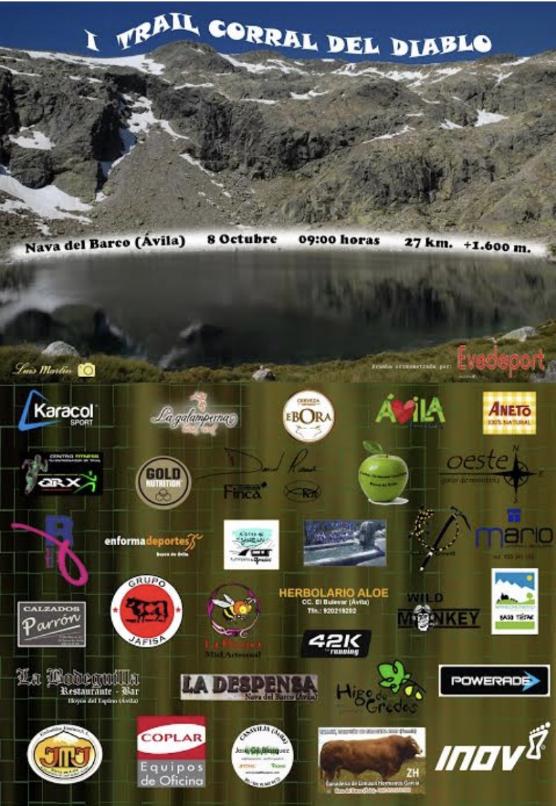 I TRAIL CORRAL DEL DIABLO 2017 - Inscríbete