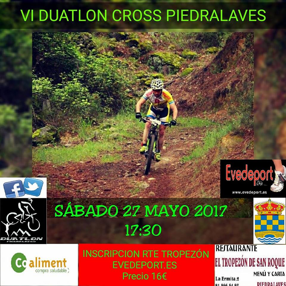 VI DUATLÓN CROSS DE PIEDRALAVES - Inscriu-te
