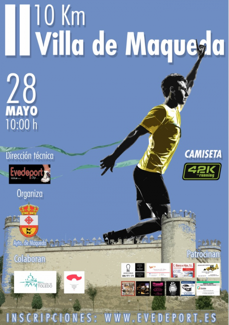 II 10KM VILLA DE MAQUEDA - Inskriba zaitez