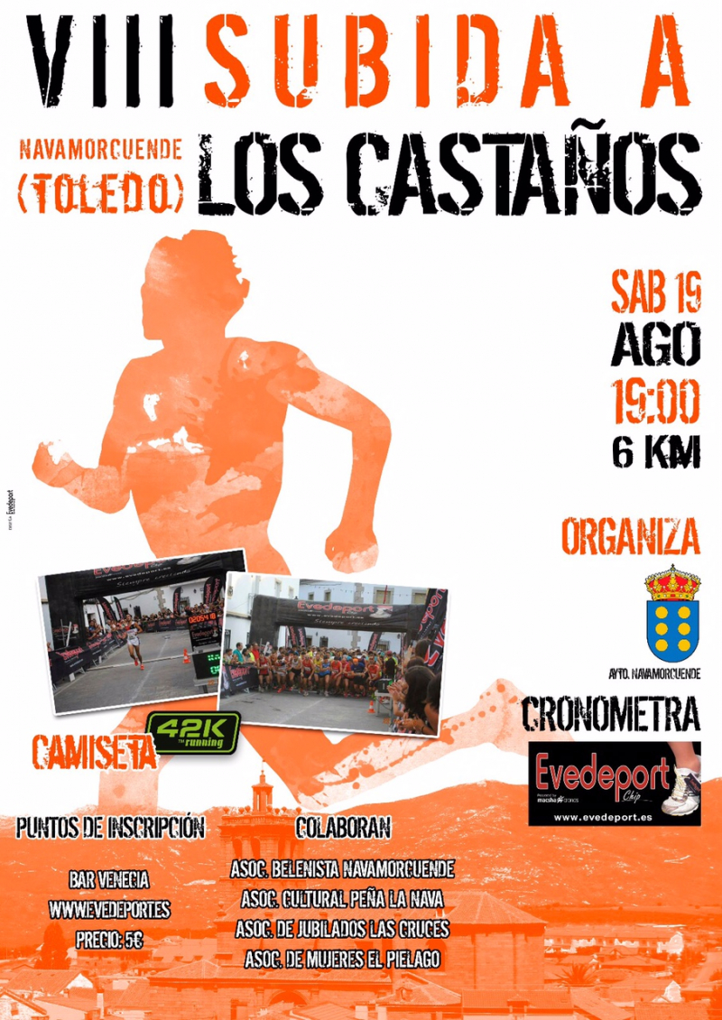 VIII SUBIDA A LOS CASTAÑOS DE NAVAMORCUENDE - Inscríbete