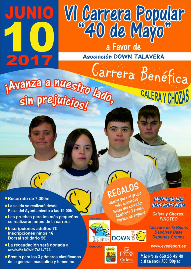 VI CARRERA 40 DE MAYO - Register