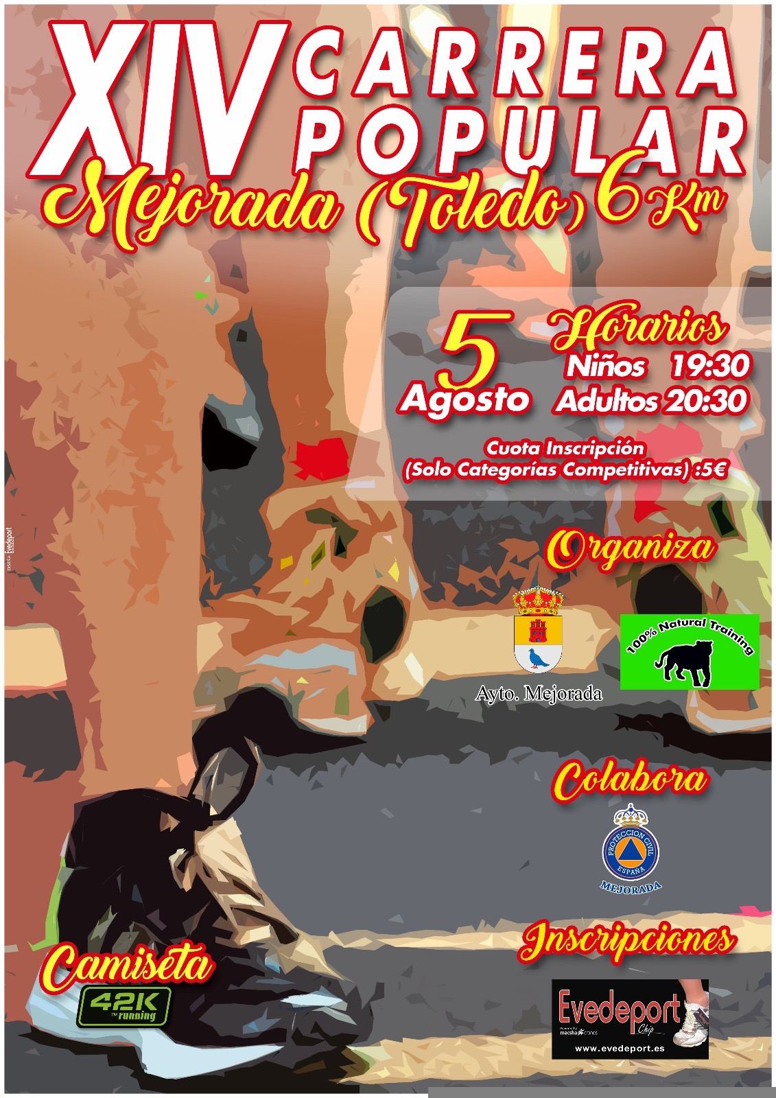 XIV CARRERA POPULAR DE MEJORADA - Register
