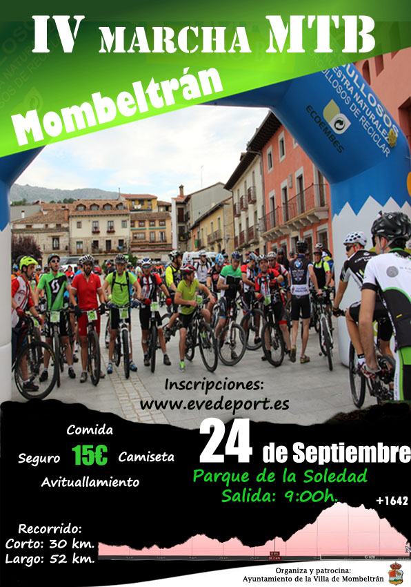 IV MARCHA MTB MOMBELTRÁN - Inscriu-te