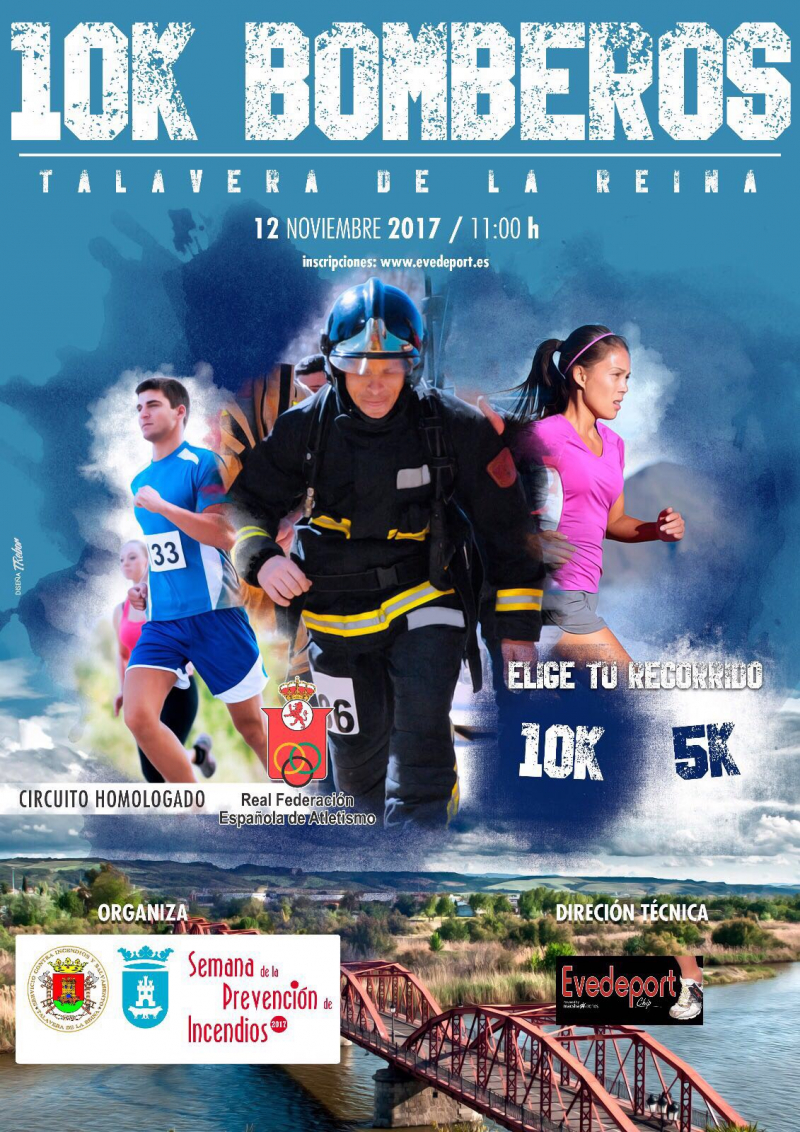 10K BOMBEROS TALAVERA - Prijava
