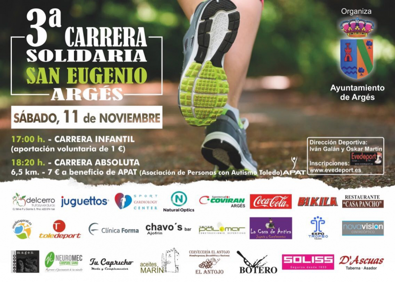 III CARRERA SOLIDARIA SAN EUGENIO-ARGES - Register