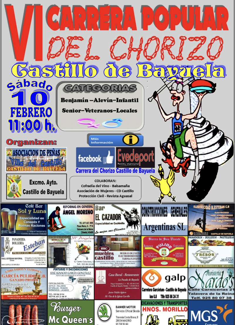 VI CARRERA POPULAR DEL CHORIZO - Inscriu-te