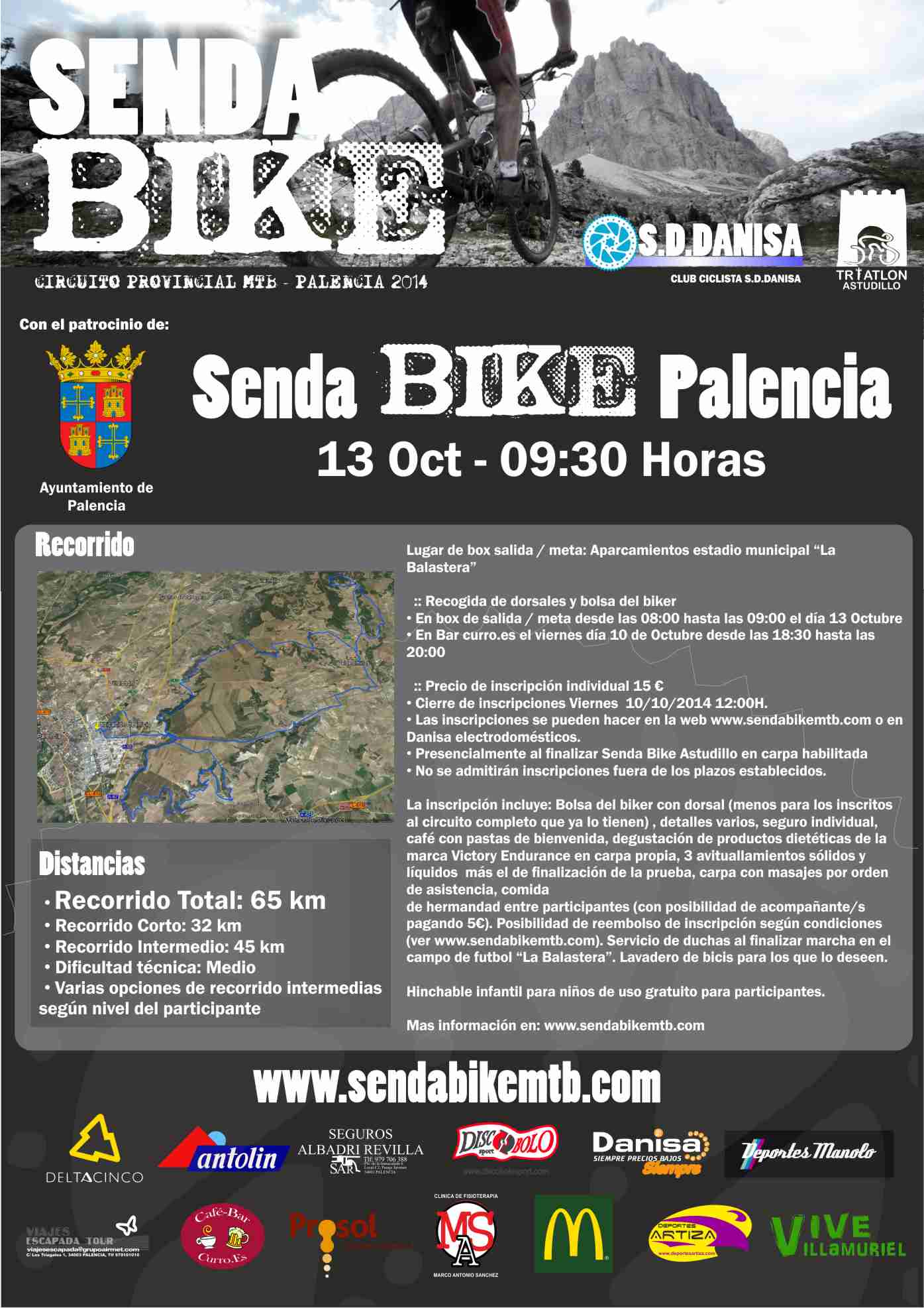 SENDA BIKE PALENCIA - Inscreva-se