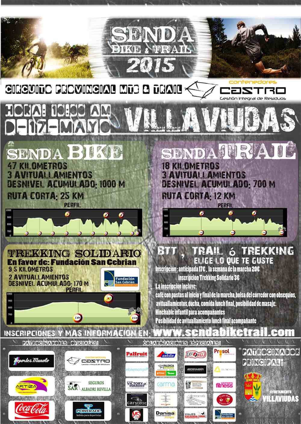 SENDA BIKE TRAIL - VILLAVIUDAS - Register