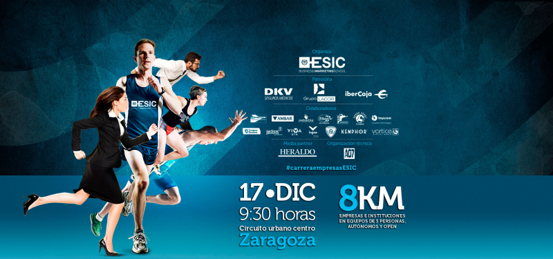 IV CARRERA DE LAS EMPRESAS ESIC ZARAGOZA - EQUIPOS EMPRESAS -  - Inscríbete