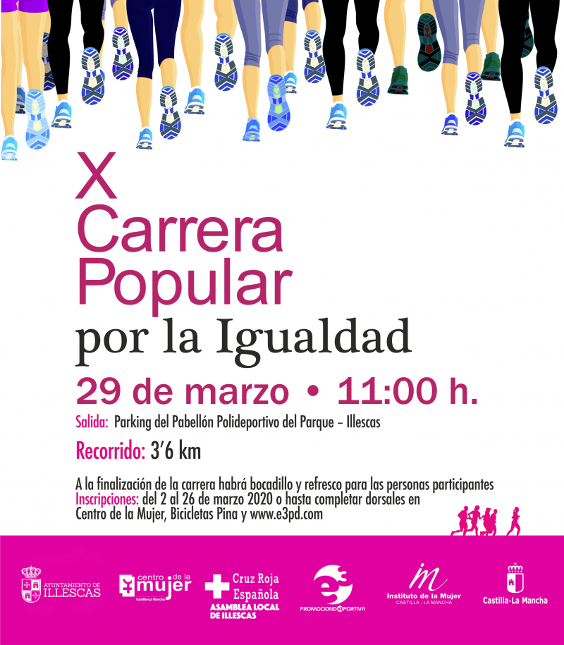 X CARRERA POPULAR POR LA IGUALDAD  - Register
