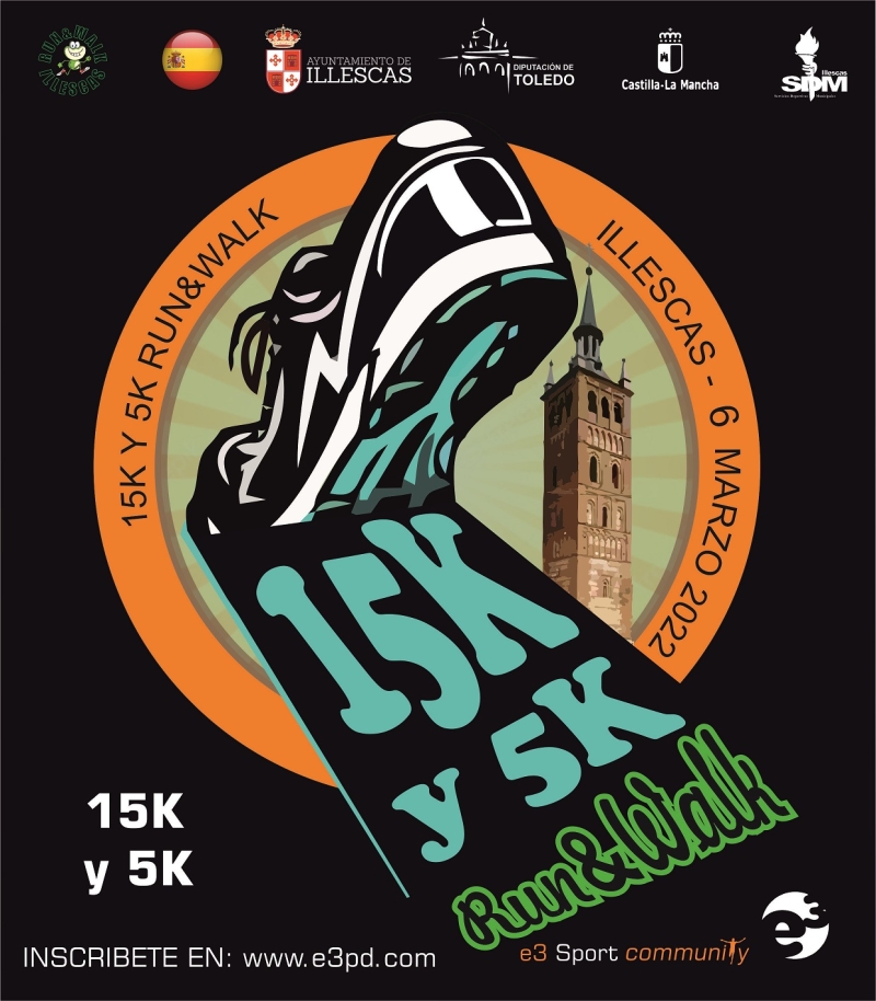 VI 15K Y 5K RUN&WALK - ILLESCAS - Inscríbete