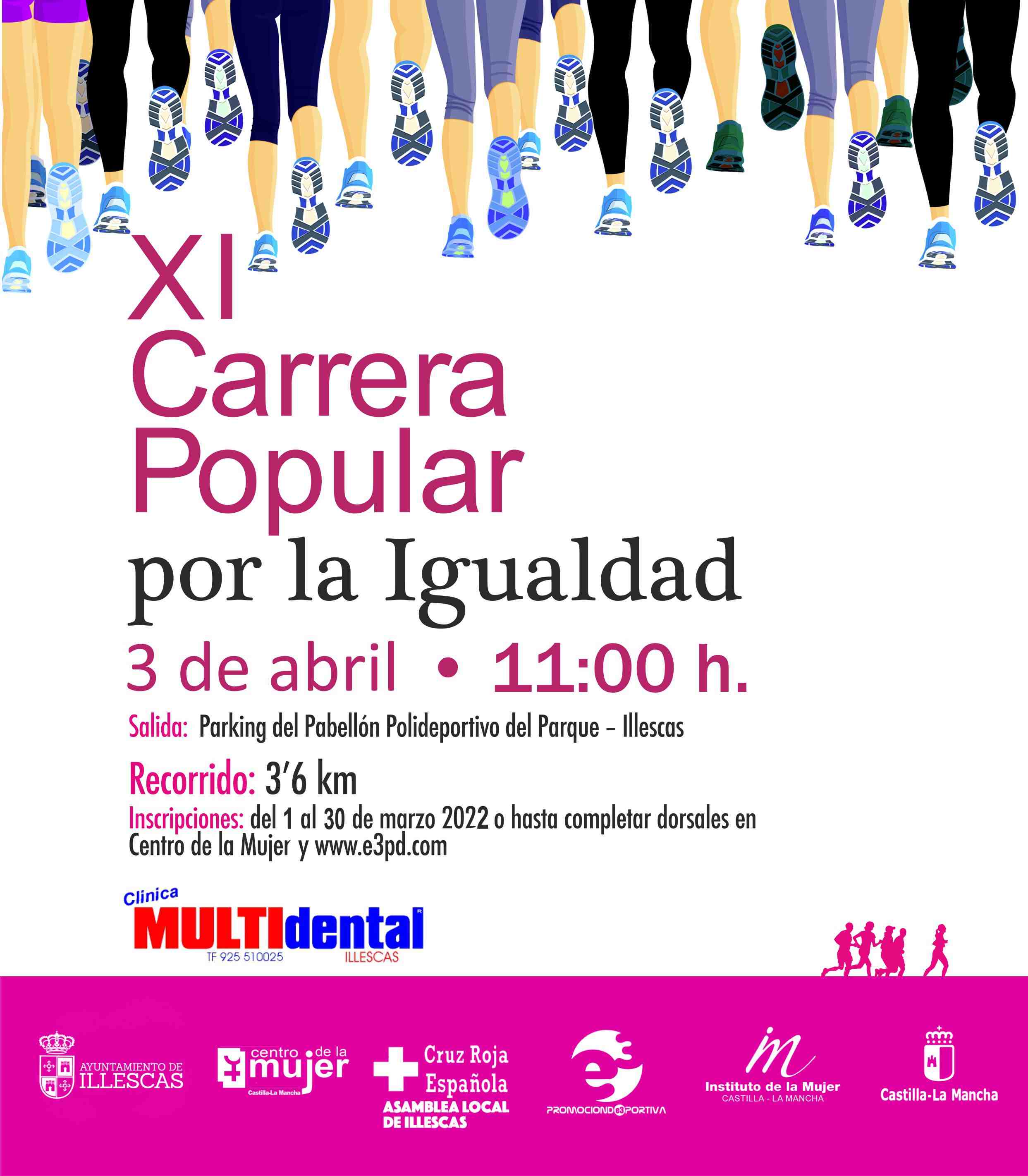 XI CARRERA POPULAR POR LA IGUALDAD - Inscríbete