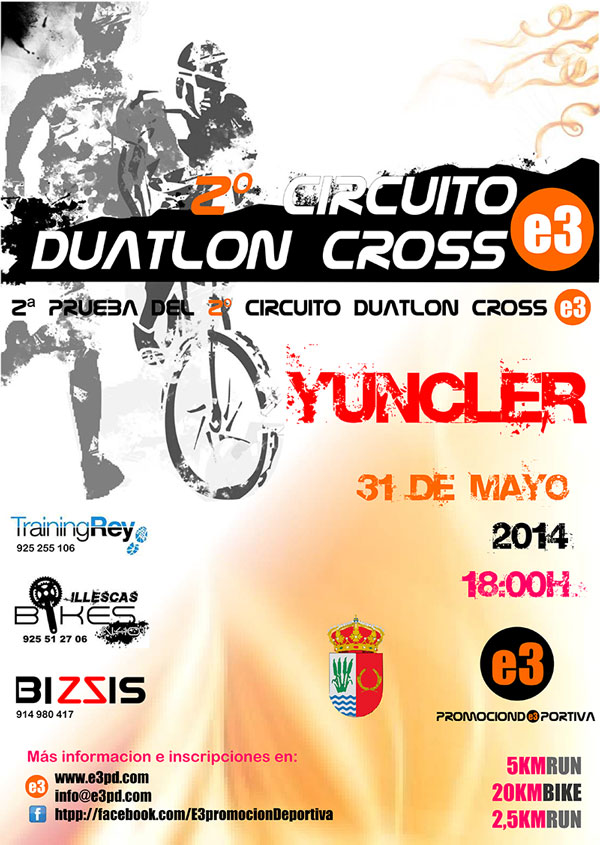 2ª PRUEBA - DUATLON DE YUNCLER - Register