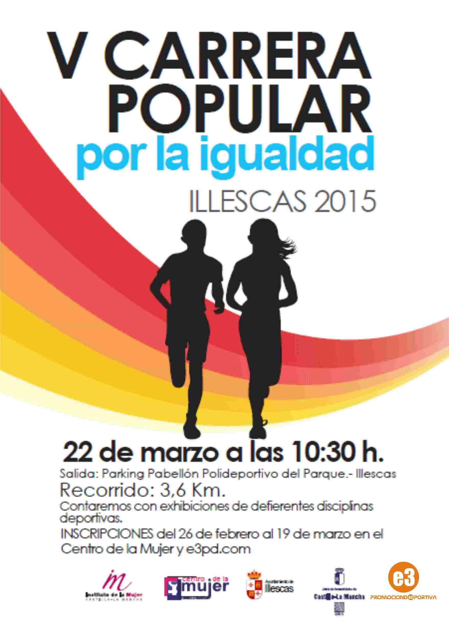 V CARRERA POPULAR POR LA IGUALDAD - Inscreva-se