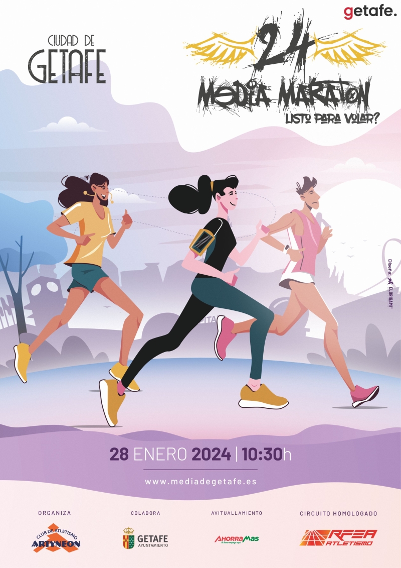 24 MEDIA MARATON CIUDAD DE GETAFE - Inscríbete