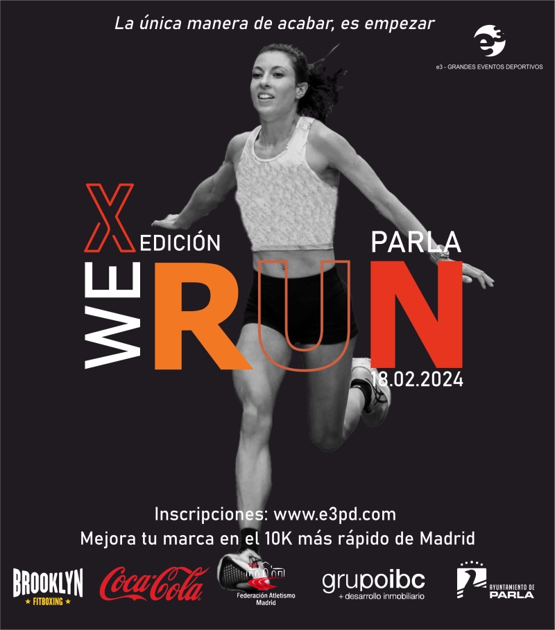 X WE RUN CIUDAD DE PARLA - Inscríbete