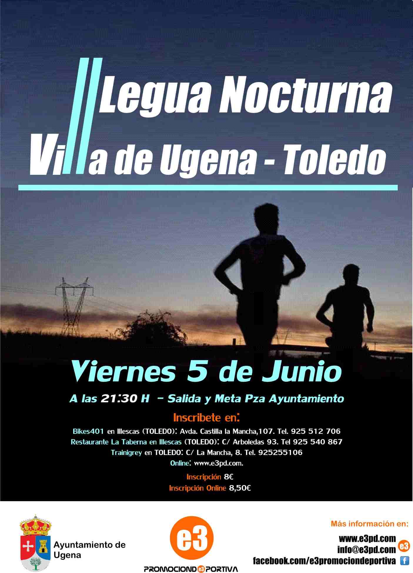 II LEGUA NOCTURNA DE UGENA - Inscríbete