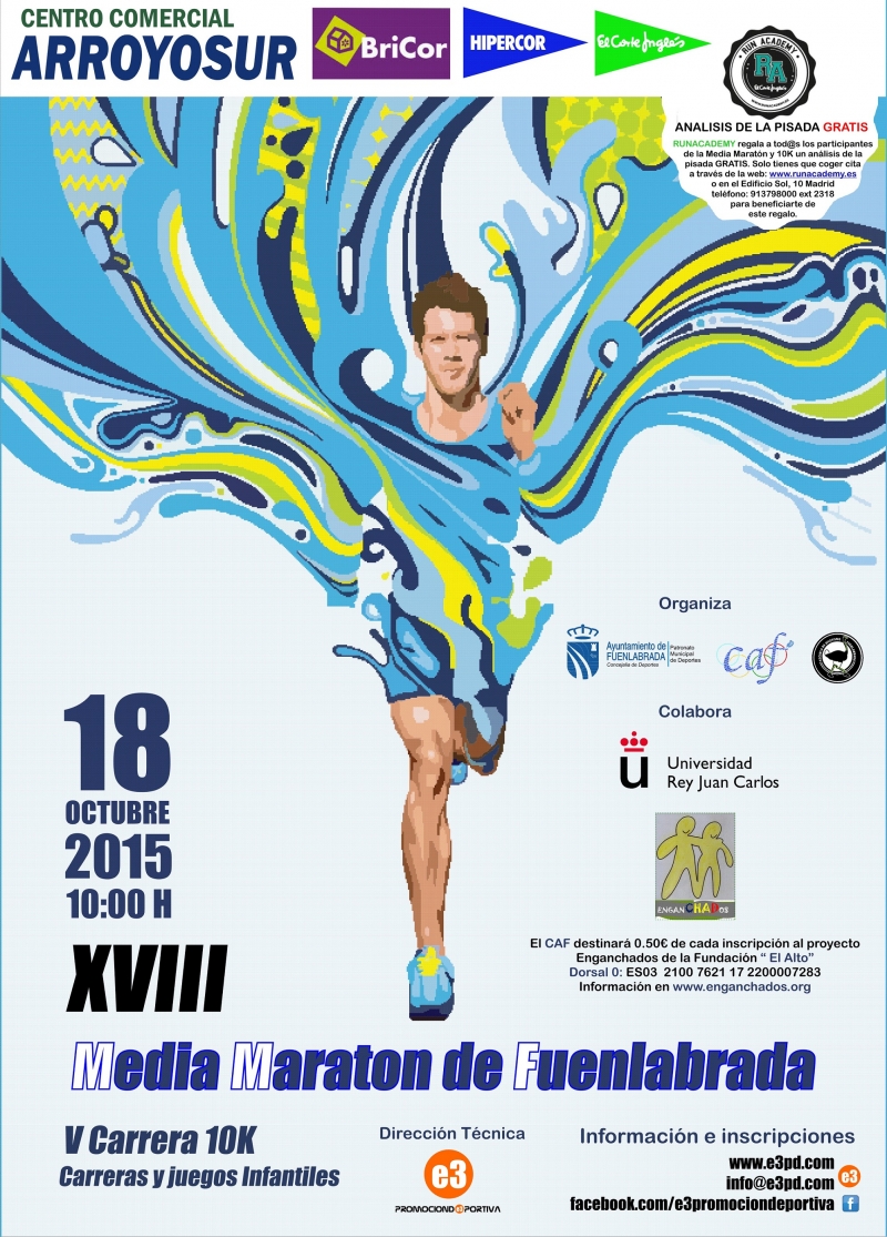 XVIII MEDIA MARATON DE FUENLABRADA - Inscríbete