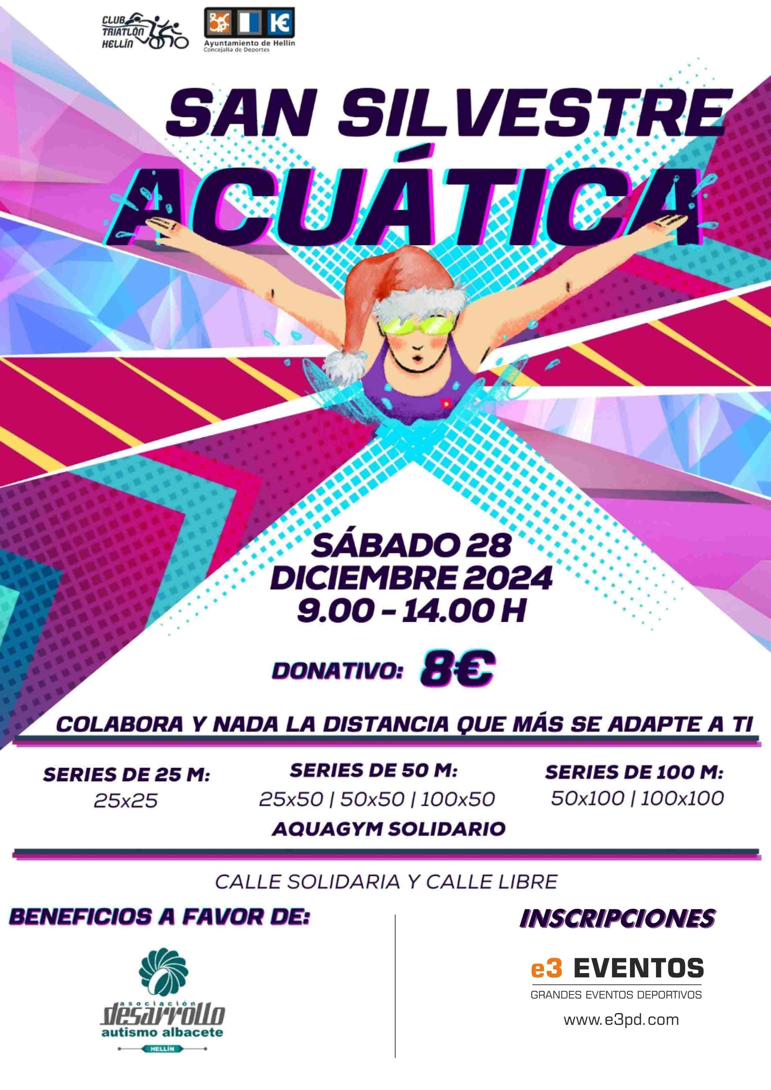 IV EDICIÓN DE LA SAN SILVESTRE ACUÁTICA HELLÍN - Inscríbete