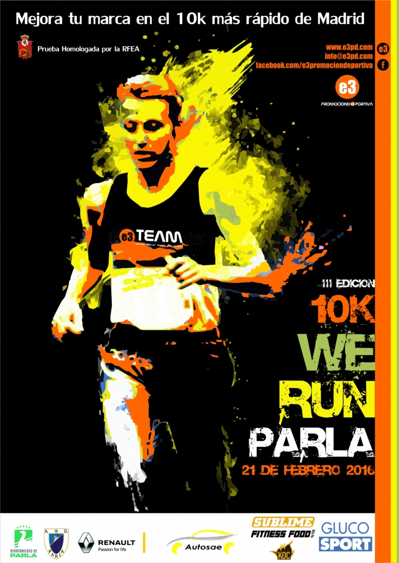 III WE RUN CIUDAD DE PARLA - Register