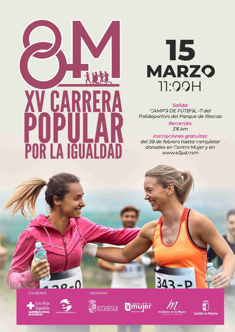 XV CARRERA POPULAR POR LA IGUALDAD - Inscríbete
