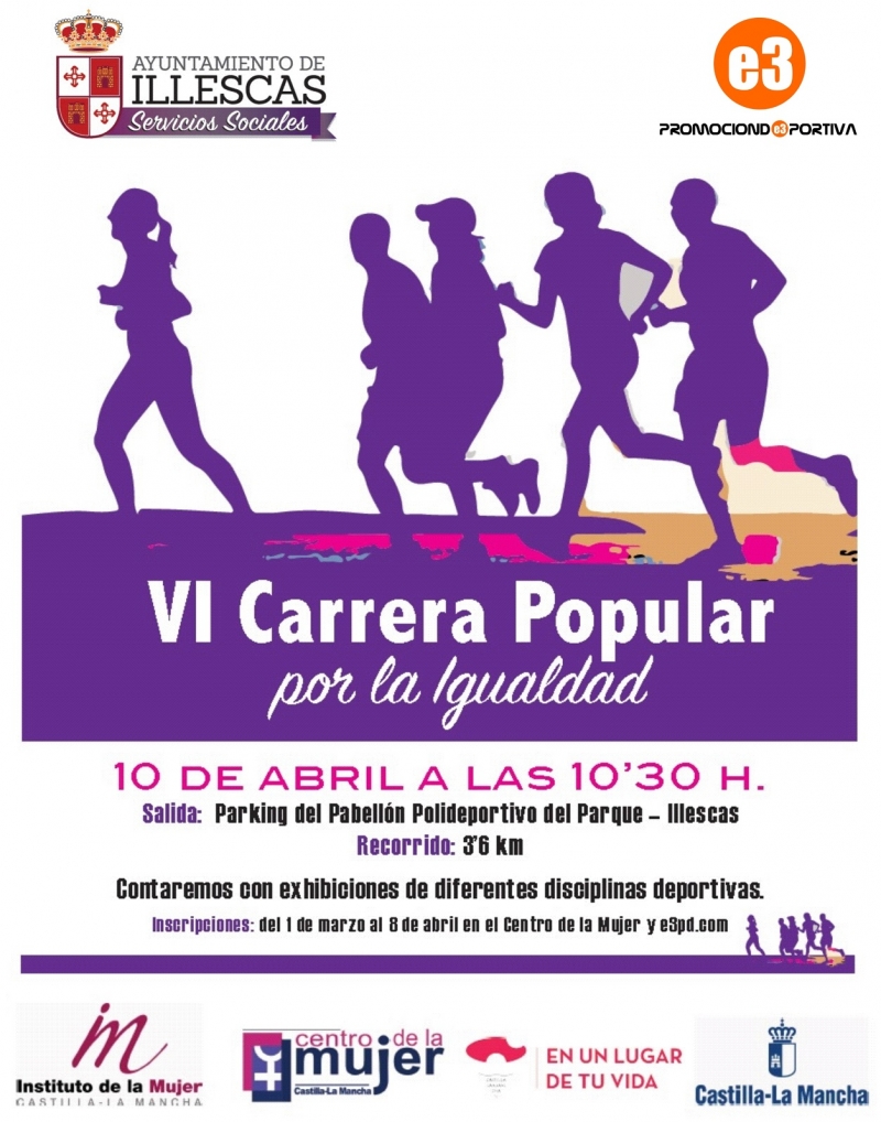 VI CARRERA POPULAR POR LA IGUALDAD - Inscriu-te