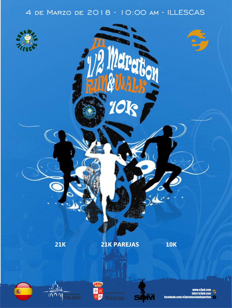III 1/2 MARATÓN Y 10K RUN&WALK - ILLESCAS - Register