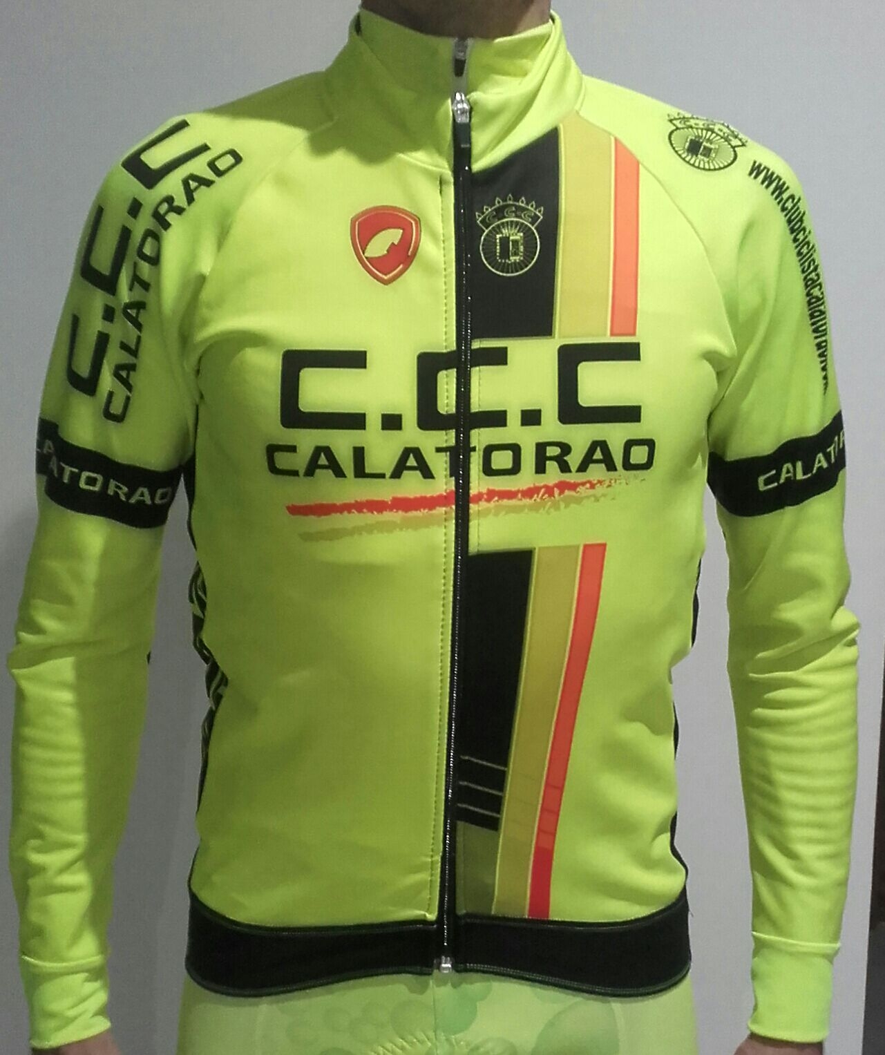 PEDIDOS CHAQUETA DE INVIERTO CCC (Club ciclista Calatorao) - Zur Anmeldung