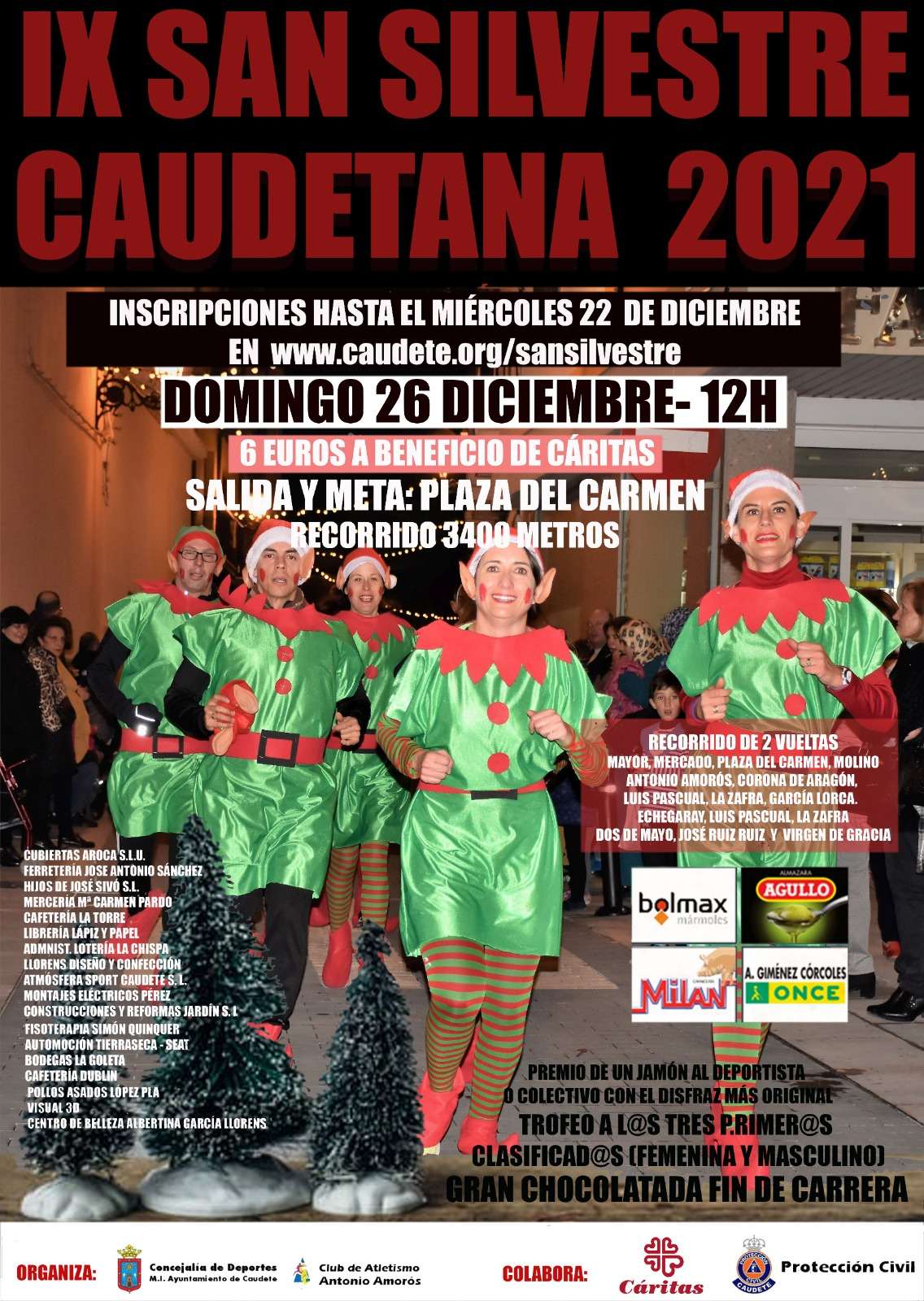 IX SAN SILVESTRE CAUDETANA  - Iscriviti