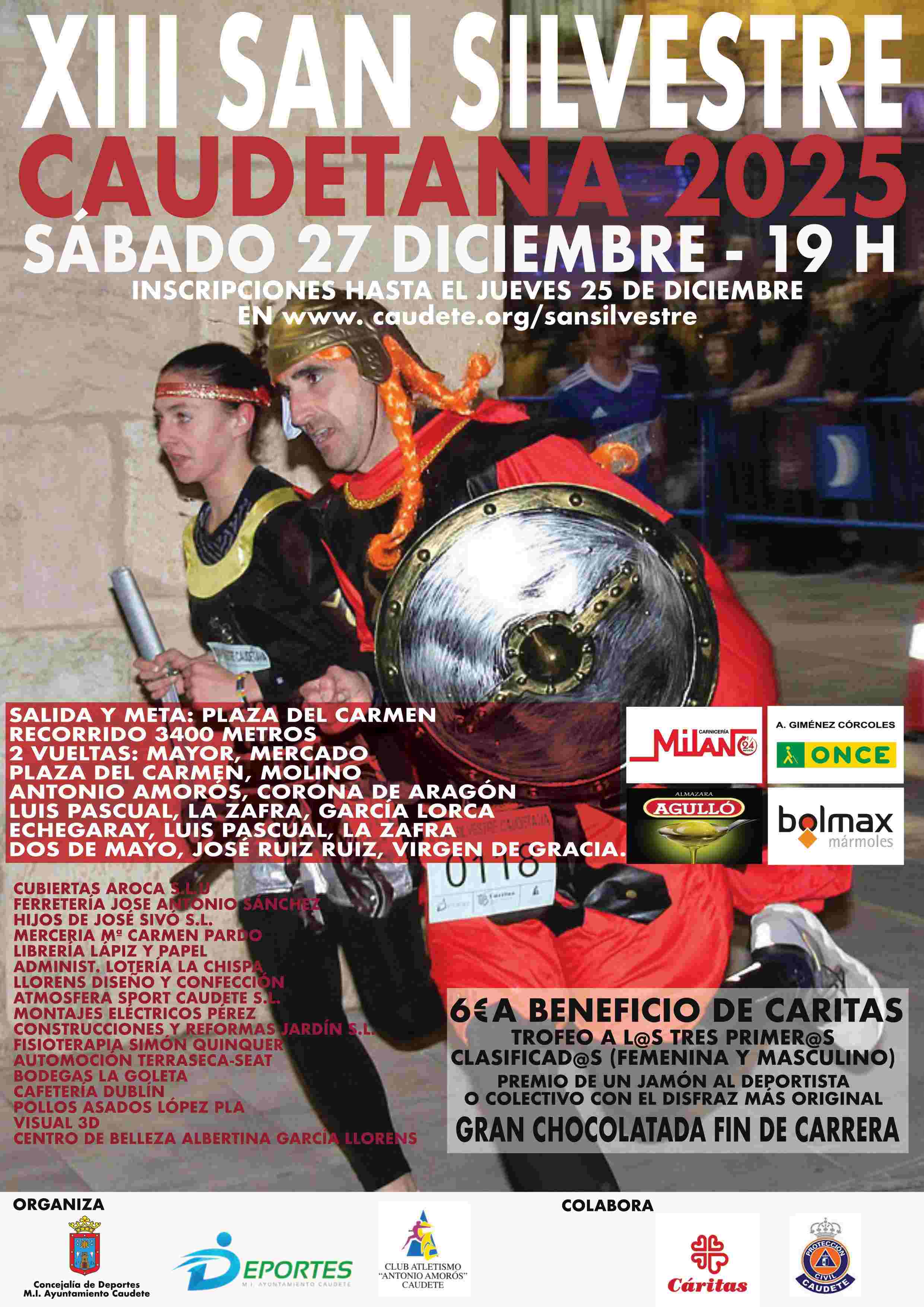XIII SAN SILVESTRE CAUDETANA - Inscríbete