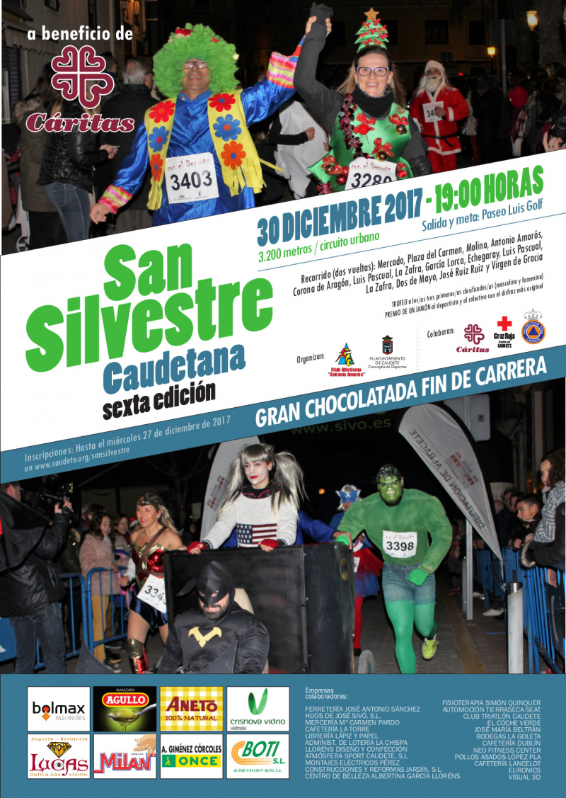 VI SAN SILVESTRE CAUDETANA  - Inscríbete