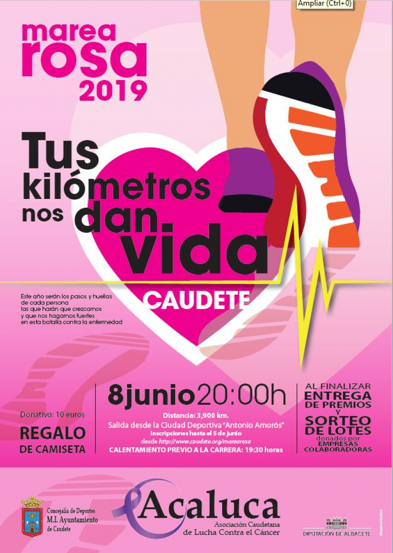 V MAREA ROSA CAUDETE - Inscríbete