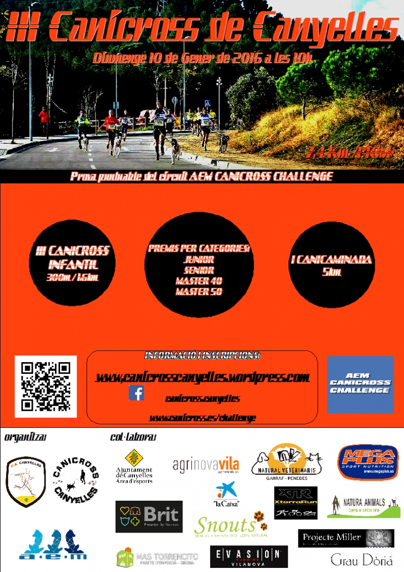  III CANICROSS DE CANYELLES - Inscriu-te
