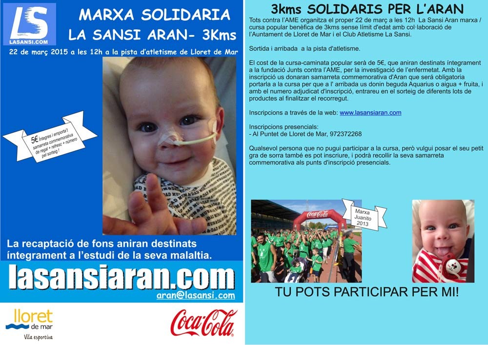 MARXA SOLIDARIA LA SANSI ARAN - 3 KMS - Inskriba zaitez