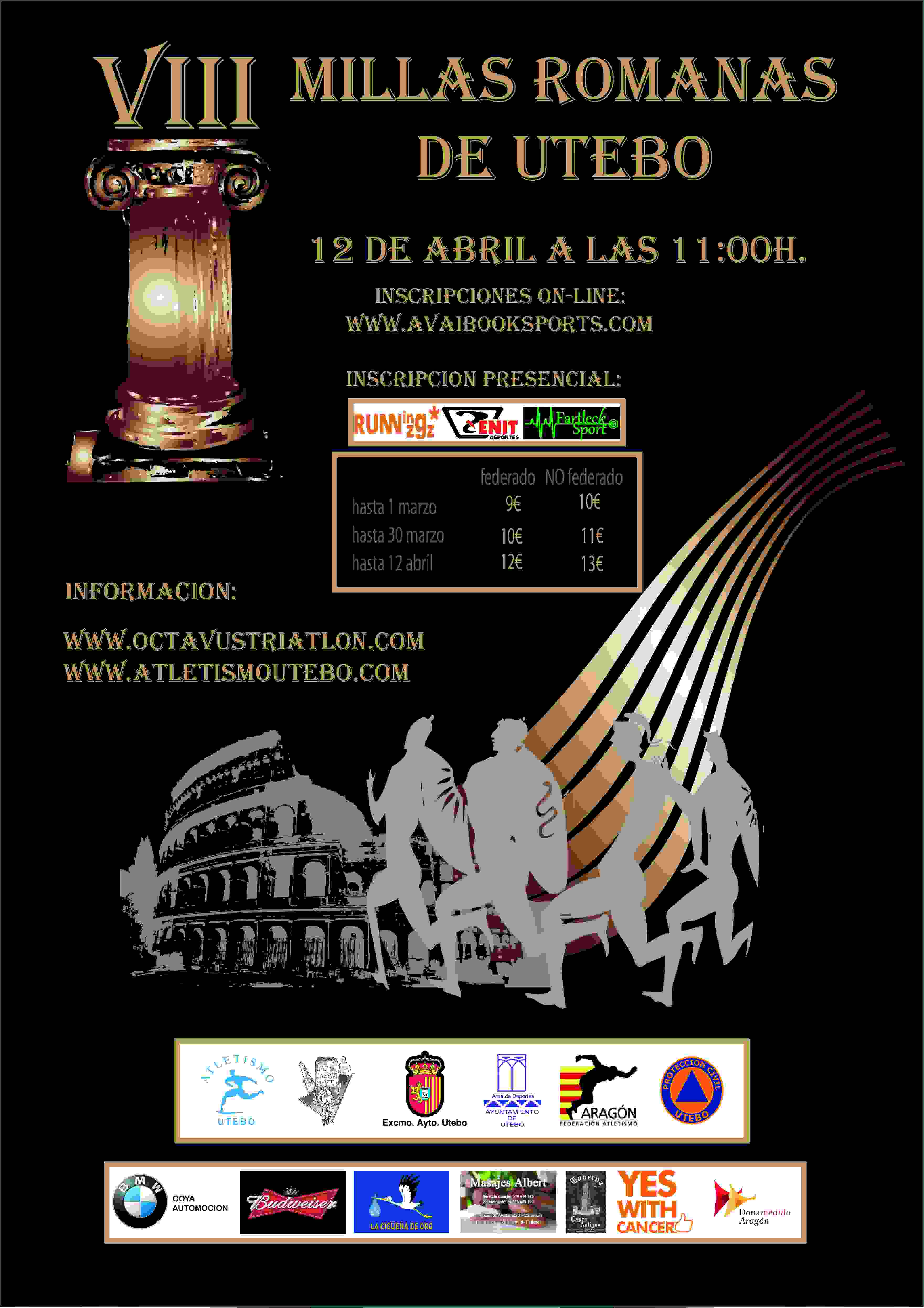 VIII MILLAS DE UTEBO - Inscriu-te