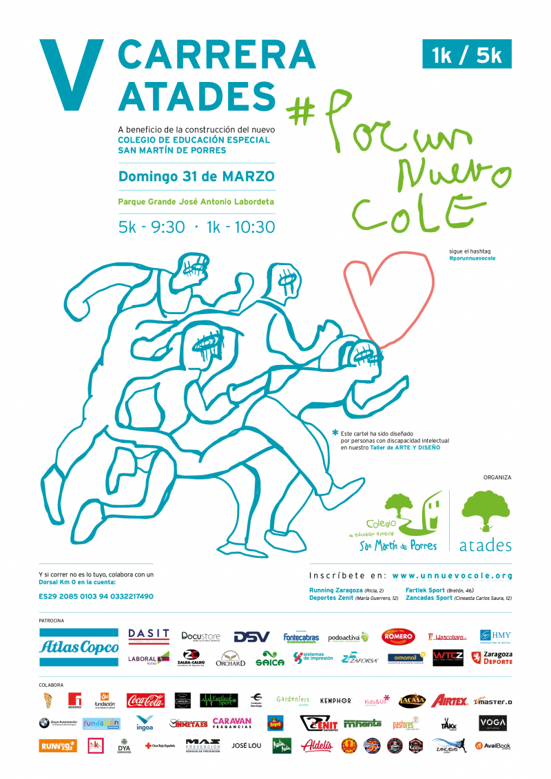 V CARRERA ATADES POR UN NUEVO COLE #PORUNNUEVOCOLE - Zur Anmeldung