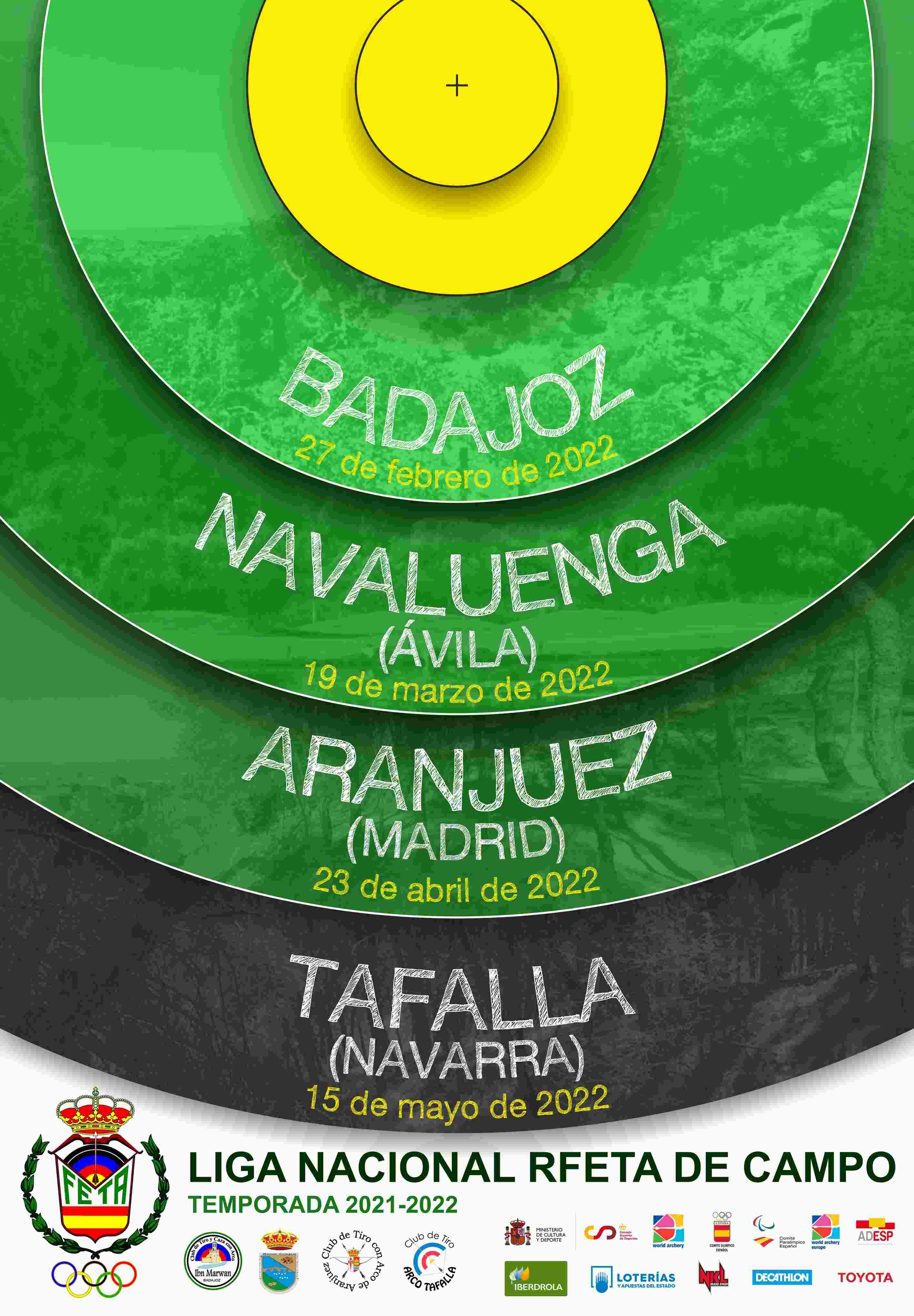 4ª TIRADA LIGA NACIONAL RFETA DE CAMPO - TAFALLA 2022 - Inscríbete