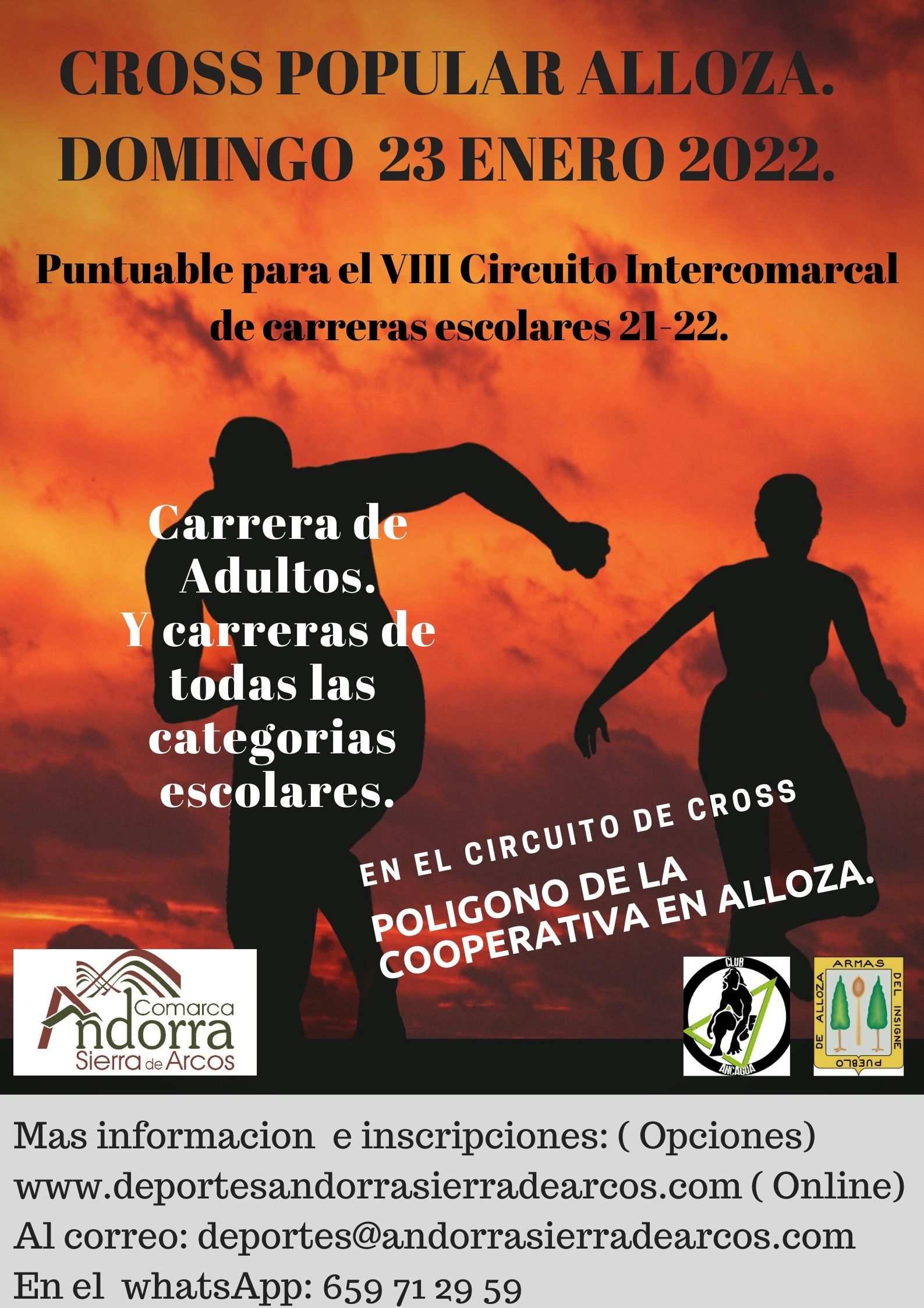 I CROSS POPULAR ALLOZA 2022 - Inscriu-te