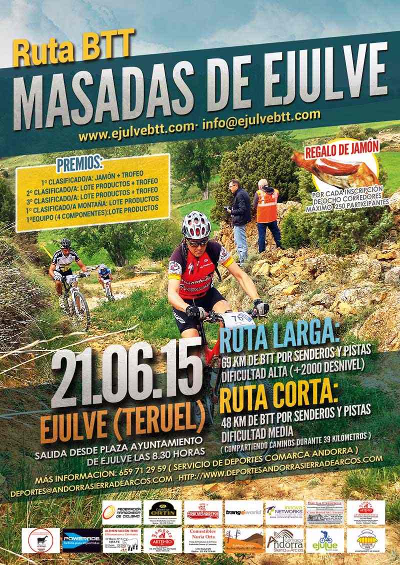 RUTA BTT MASADAS DE EJULVE - Register
